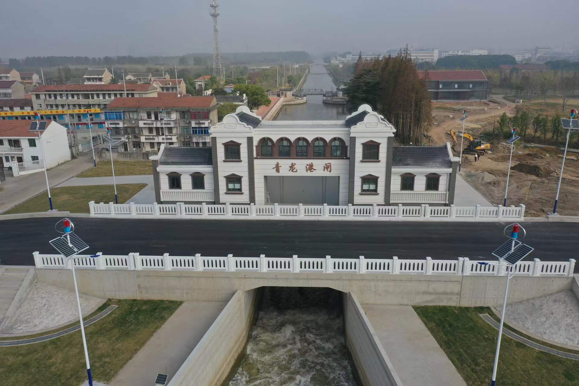 南通市海門(mén)區(qū)青龍港綜合整治工程（水閘部分）項(xiàng)目施工